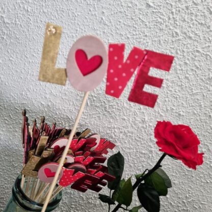 Pick LOVE San Valentin - Sant Valentí