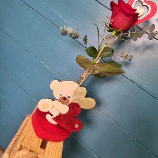 Rosa San Valentin EN BASE DE OSITOS