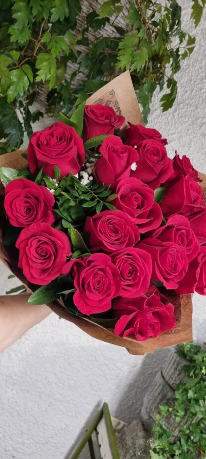 Ramo de rosas rojas a mida - Imagen 3