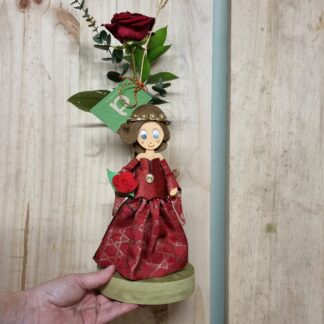 Princesa Medieval de Sant Jordi, Sant Jordi 2023, Vila-seca, Floristeria Vila-seca, La Pineda, Salou, Cambrils, Tarragona, Reus, Riudoms, Rosas, Rosas Sant Jordi, Roses, Roses Sant Jordi, Catalunya