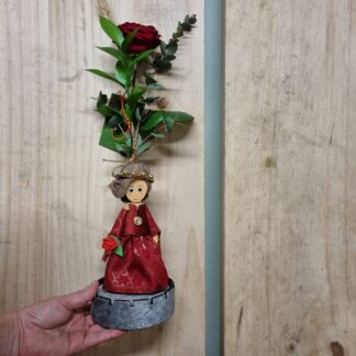 Torre amb princesa, Sant Jordi 2023, Vila-seca, Floristeria Vila-seca, La Pineda, Salou, Cambrils, Tarragona, Reus, Riudoms, Rosas, Rosas Sant Jordi, Roses, Roses Sant Jordi, Catalunya
