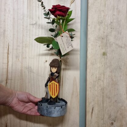 Torre amb príncep, Sant Jordi 2023, Vila-seca, Floristeria Vila-seca, La Pineda, Salou, Cambrils, Tarragona, Reus, Riudoms, Rosas, Rosas Sant Jordi, Roses, Roses Sant Jordi, Catalunya