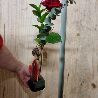 Pedestal Princesa, Sant Jordi 2023, Vila-seca, Floristeria Vila-seca, La Pineda, Salou, Cambrils, Tarragona, Reus, Riudoms, Rosas, Rosas Sant Jordi, Roses, Roses Sant Jordi, Catalunya