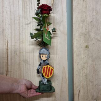 Pedestal Príncep, Sant Jordi 2023, Vila-seca, Floristeria Vila-seca, La Pineda, Salou, Cambrils, Tarragona, Reus, Riudoms, Rosas, Rosas Sant Jordi, Roses, Roses Sant Jordi, Catalunya