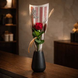 Rosa Sant Jordi floristeria Artesaniaflorae Vila-seca, Tarragona